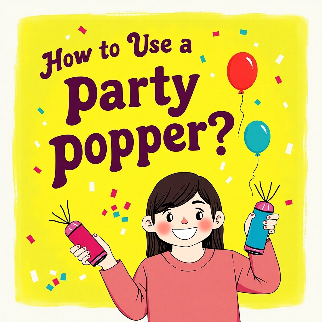 How to Use a Party Popper? – No More Fails
