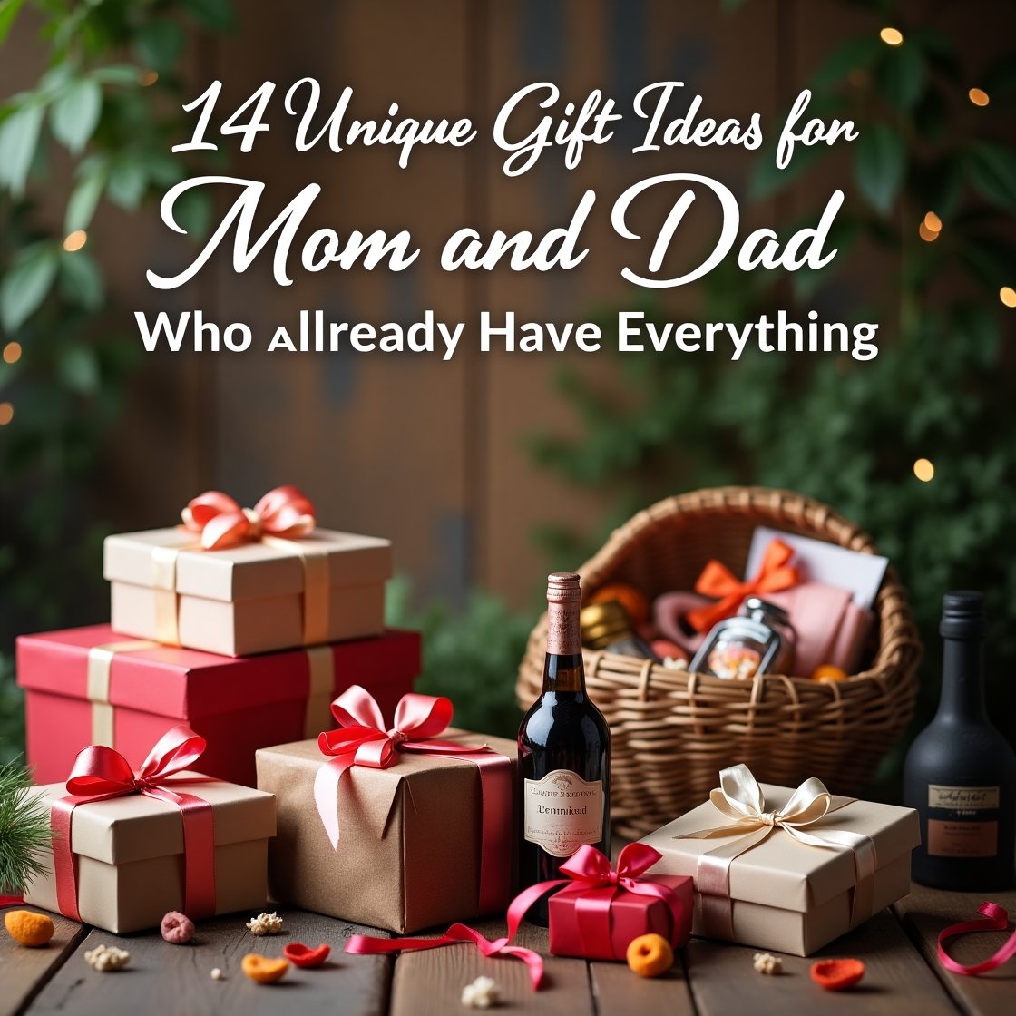 14 Unique Gift Ideas for Mom and Dad Who Already Have Everything