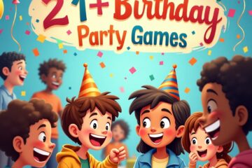 21+ Birthday Party Games for 10-Year-Olds